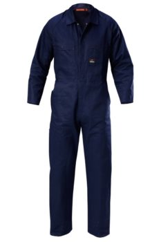 Hard Yakka Lightweight Poly/Cotton Coverall  - Navy