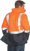 Huski Transit Jacket Orange