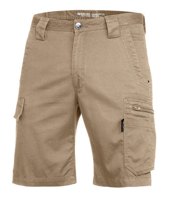 king gee narrow leg shorts