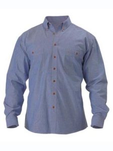 Bisley Chambray Shirt Long Sleeve