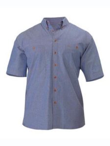 Bisley Chambray Shirt Short Sleeve