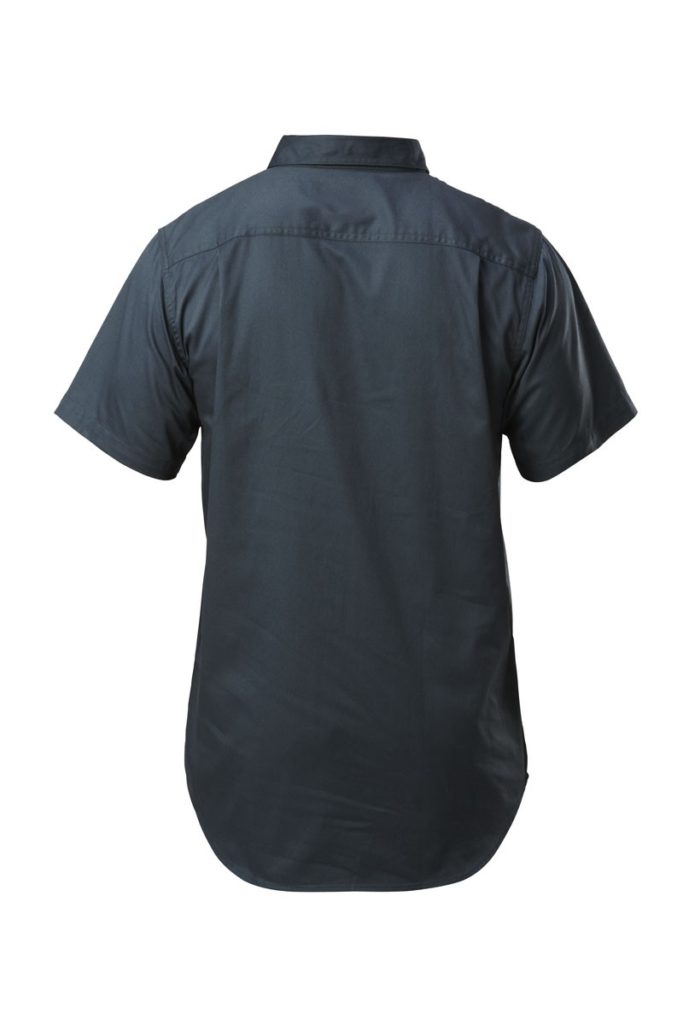 Hard Yakka Cotton Drill Closed Front Work Shirt Short Sleeve – Workin' Gear