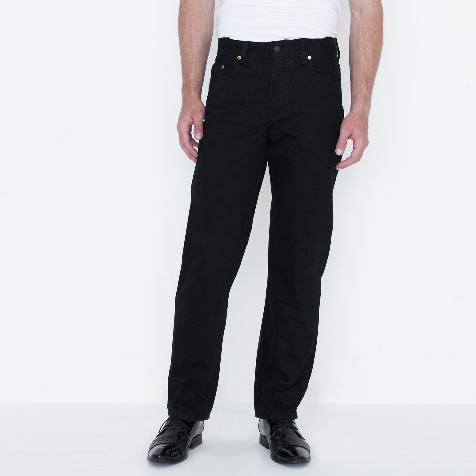 Levis 516 Regular Straight – Black Rinse – Workin' Gear