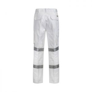 Modern Fit Cotton Drill Cargo Trouser With CSR Reflective Tape-WP3223