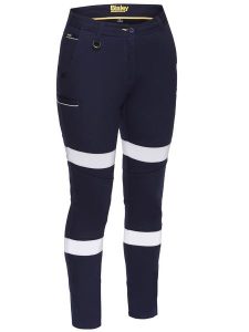 Women's Taped Mid Rise Stretch Cotton Pants Product Code: BPL6015T